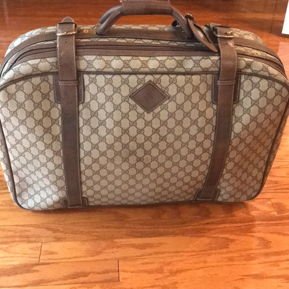 Authentic Vintage Gucci Suitcase